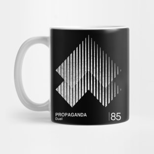 Propaganda / Minimalist Graphic Design Fan Artwork Mug